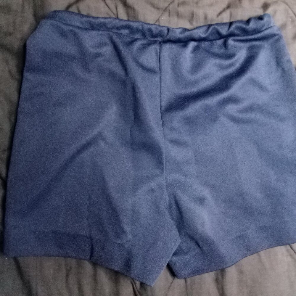 Vintage 60s West-Set Polyester Shorts - Picture 4 of 5